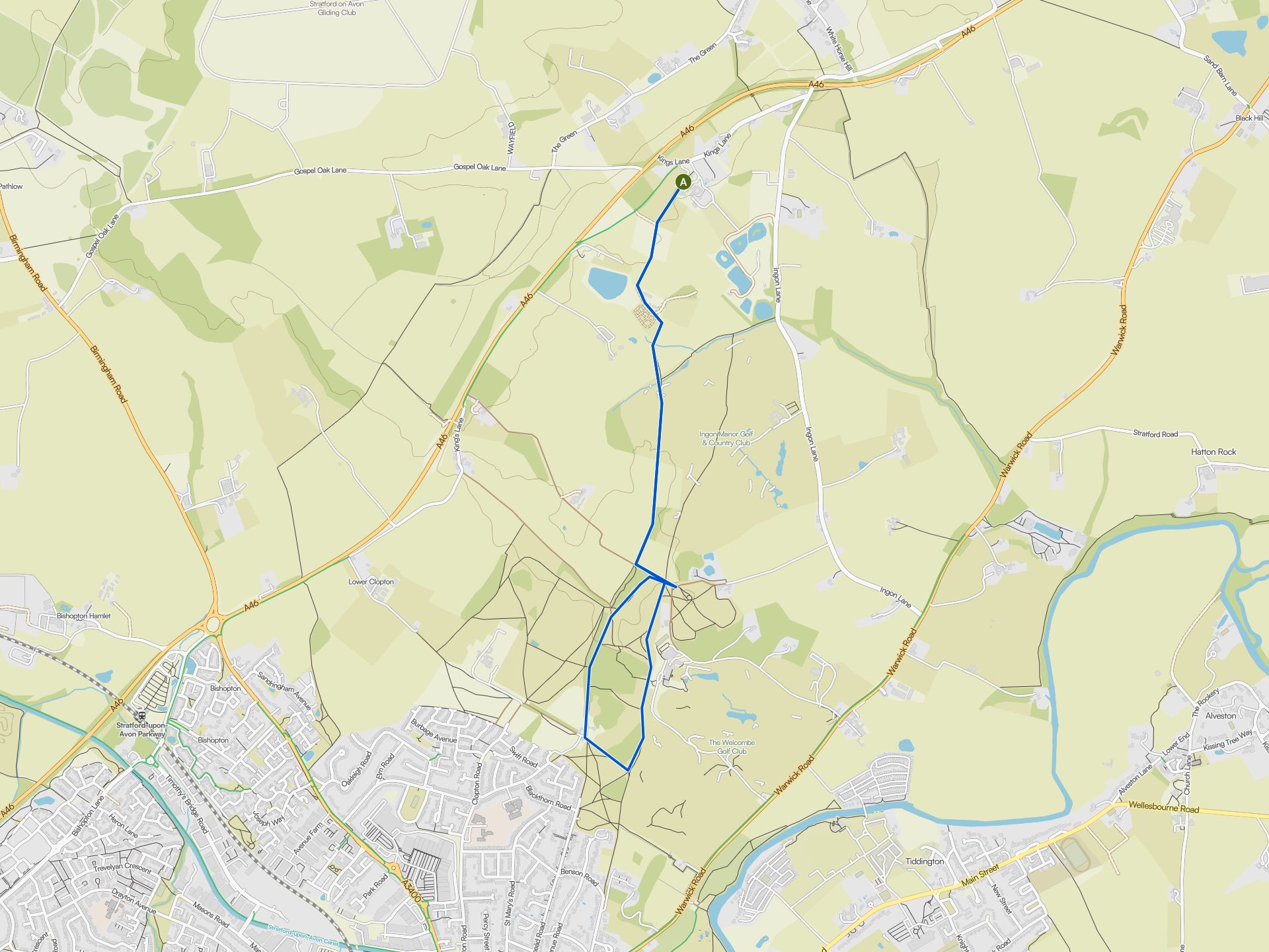 Easy hikes and walks around Snitterfield | Komoot